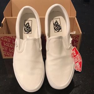 Classic slip On White Vans